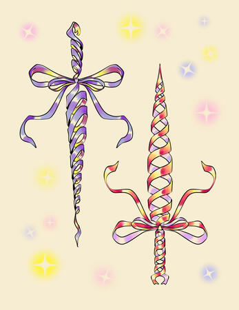 Ribbon Daggers
